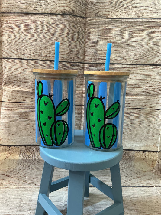 Sparkly Cactus Cup