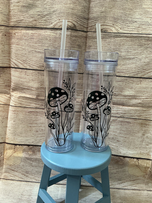 Mushroom Tumbler Cup