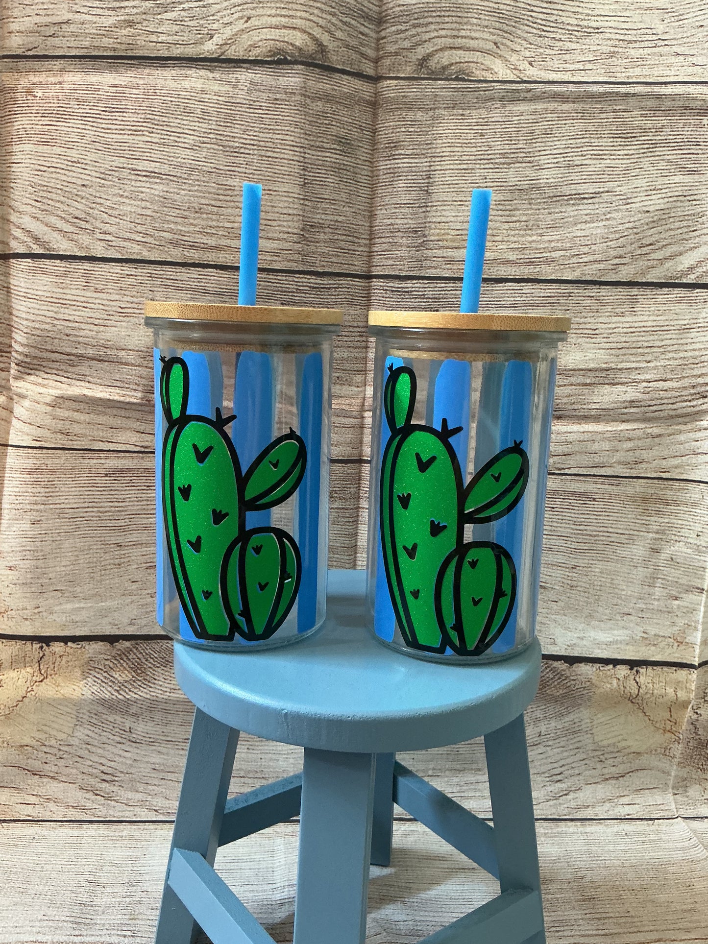 Sparkly Cactus Cup